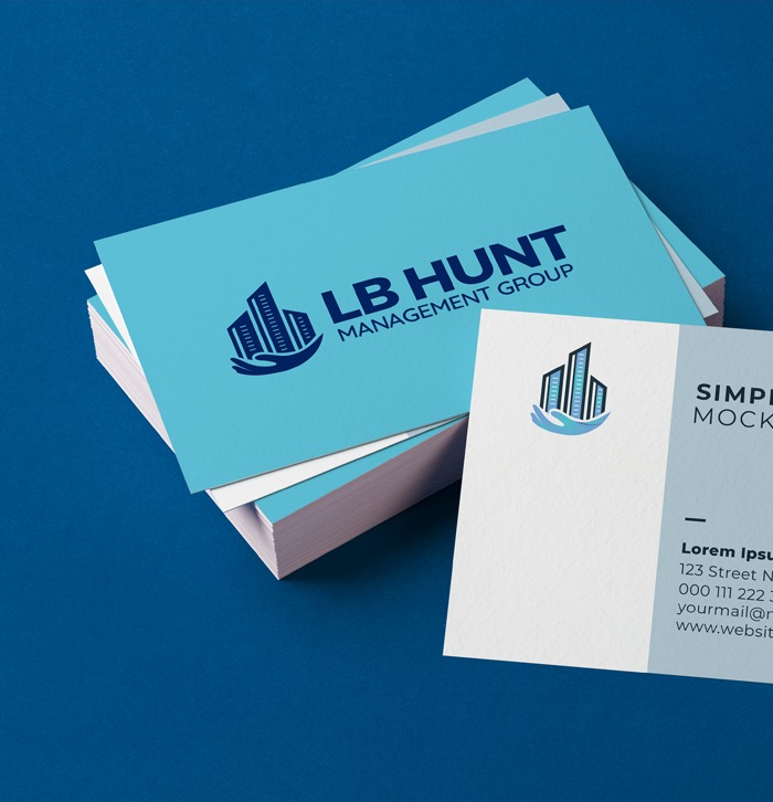 Business Card Blue