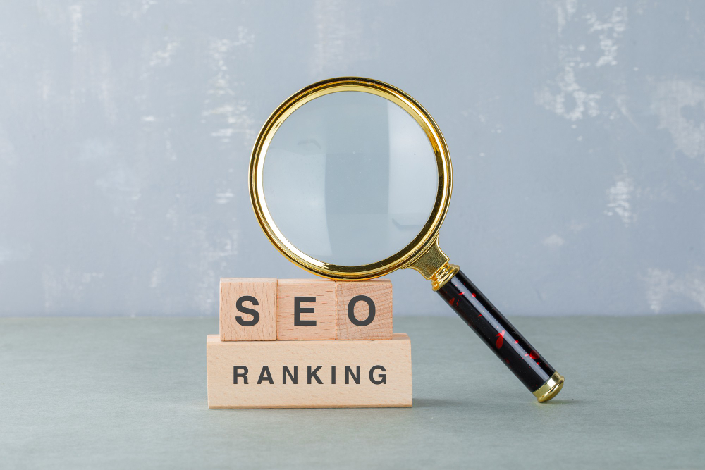 conceptual-seo-analysis-business-with-wooden-blocks-with-words-it-magnifying-glass-side-view salt lake city seo